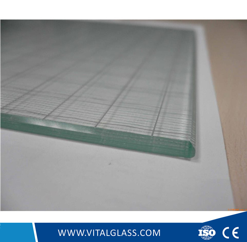 4mm Titanium Coated Decorative Crystal Glass with Ce