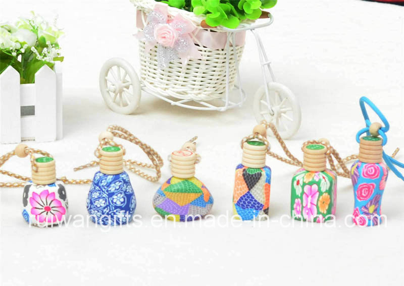 Mini Ceramic Essential Oil Bottle for Car Accessory