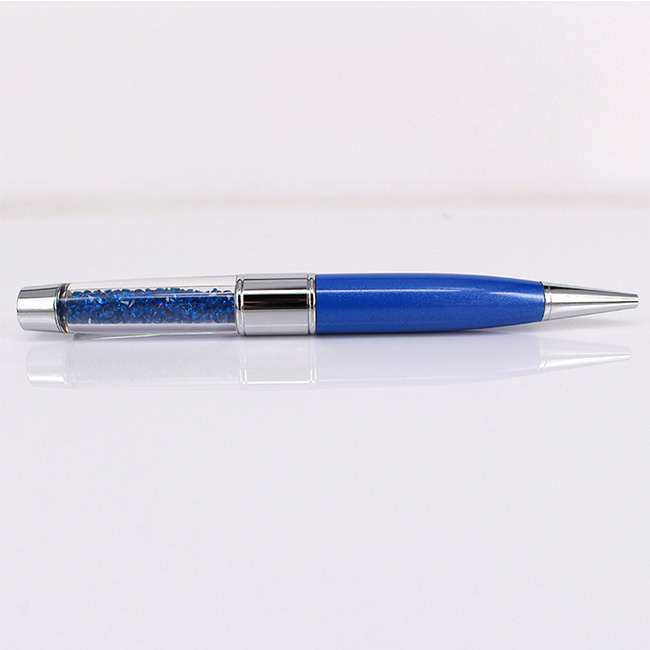 Crystal Pen and USB Flash Drive with Custom Logo Printing