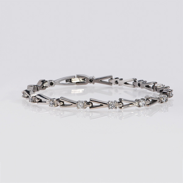 2017 New Arrival Magnetic Crystal Adjustable Bracelet for Women (CP-JS-BS-1039)