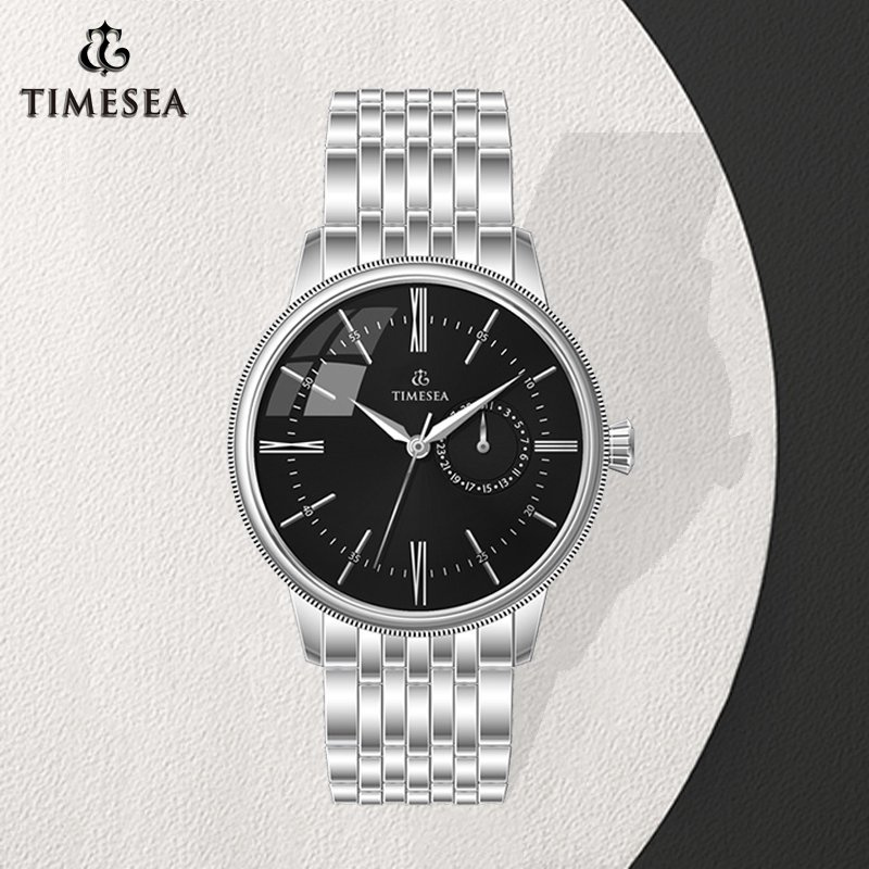 OEM Fashion Waterproof Quartz Watch Mens Stainless Steel Watch 72123