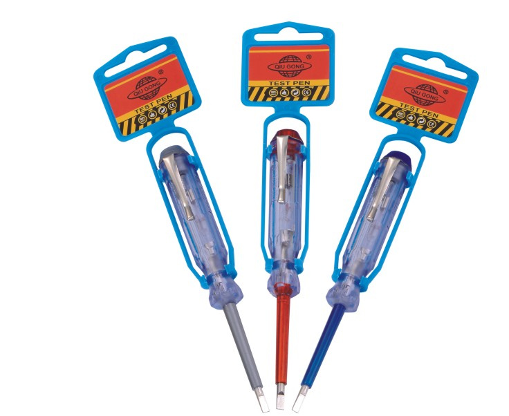 High Quality Yellow Electrical Test Pen Voltage Tester