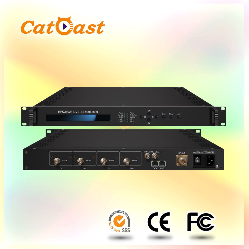 High Performance DVB-S2 Modulator with DVB-S2 If Output