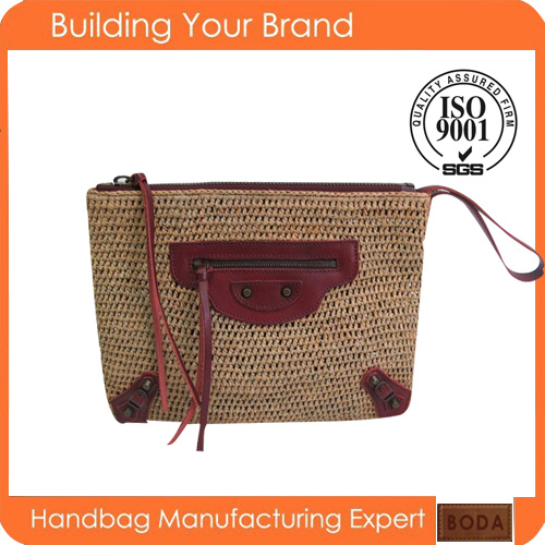 Hot Selling Fashion Women Paper Straw Bag From Manufacturer (BDM041)