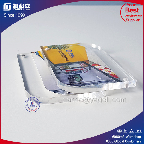 Ygl-83 High Quality Clear Acrylic Photo Frame