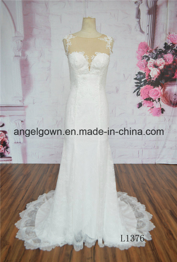 Fashion Mermaid Ladies Wedding Gown Dress