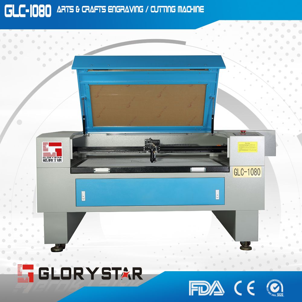 CNC 80W CO2 Laser Fabric Cutter Laser Cutting and Engraving Machine