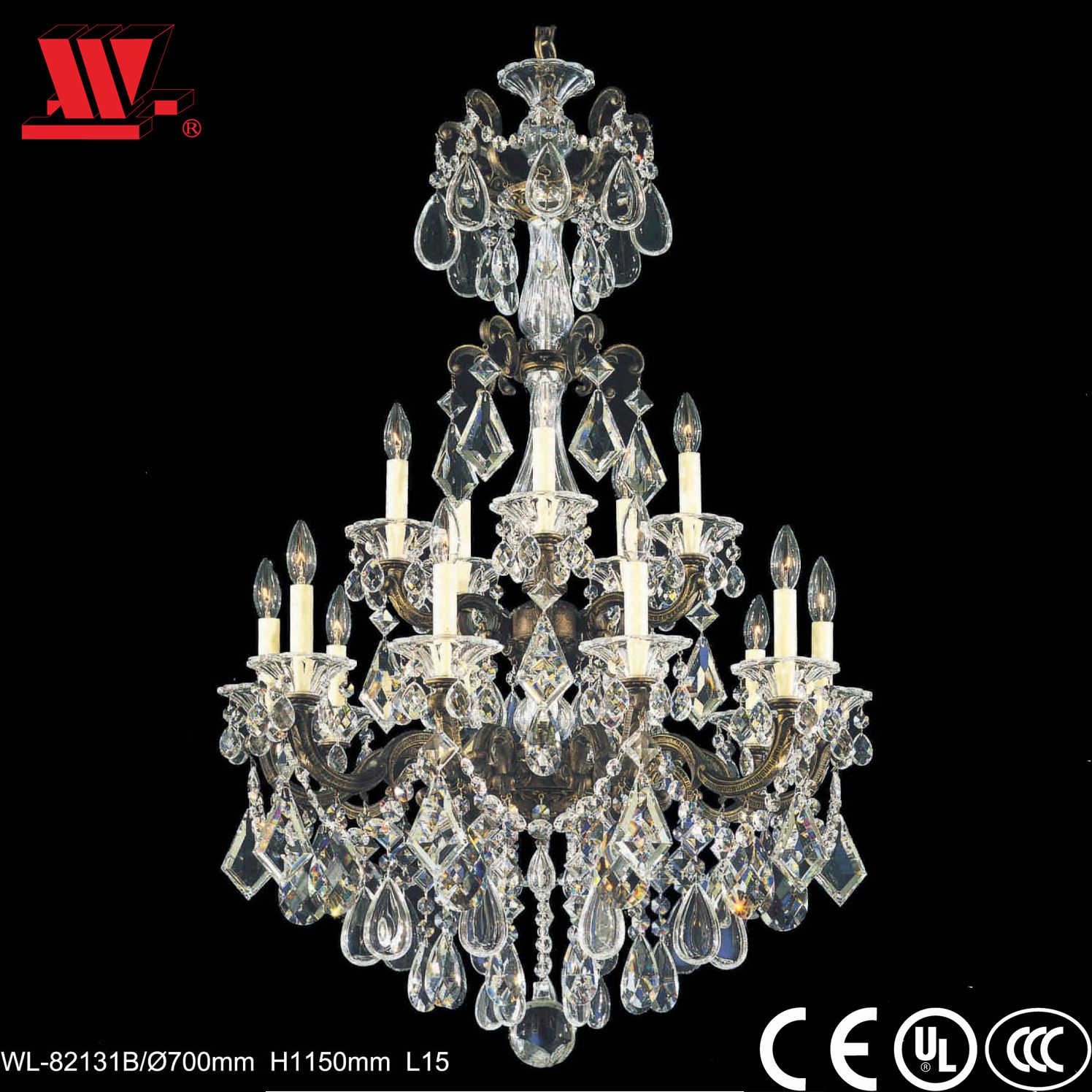 Classic Crystal Chandelier Wl-82131b