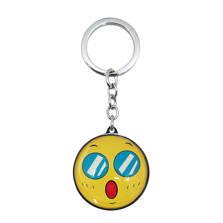 Custom High Quality Souvenir Metal Keychain Hx-8472c