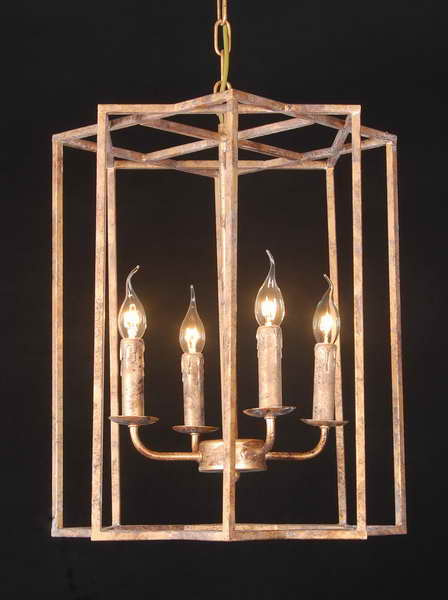 American Style /Loft Style Vintage Iron Pendant Lamp (GD9075-4)