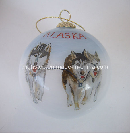 Inside Painted Glass Ball