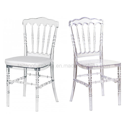 Crystal Clear Napelon Chair for Wedding Banquet