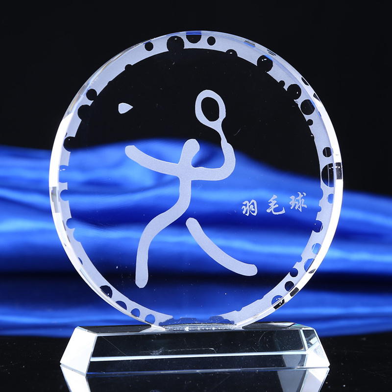 Upscale Gifts Awards Crystal Trophy Cup Custom Made
