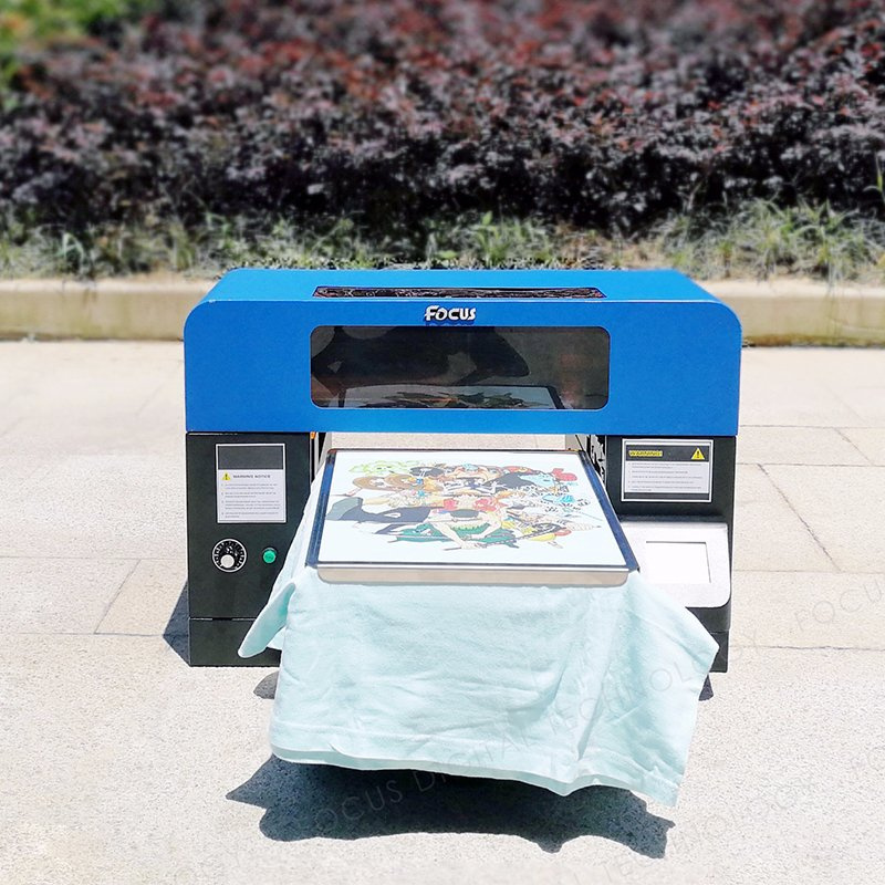 DTG LED Screen Printer for 3D Design Printing Model