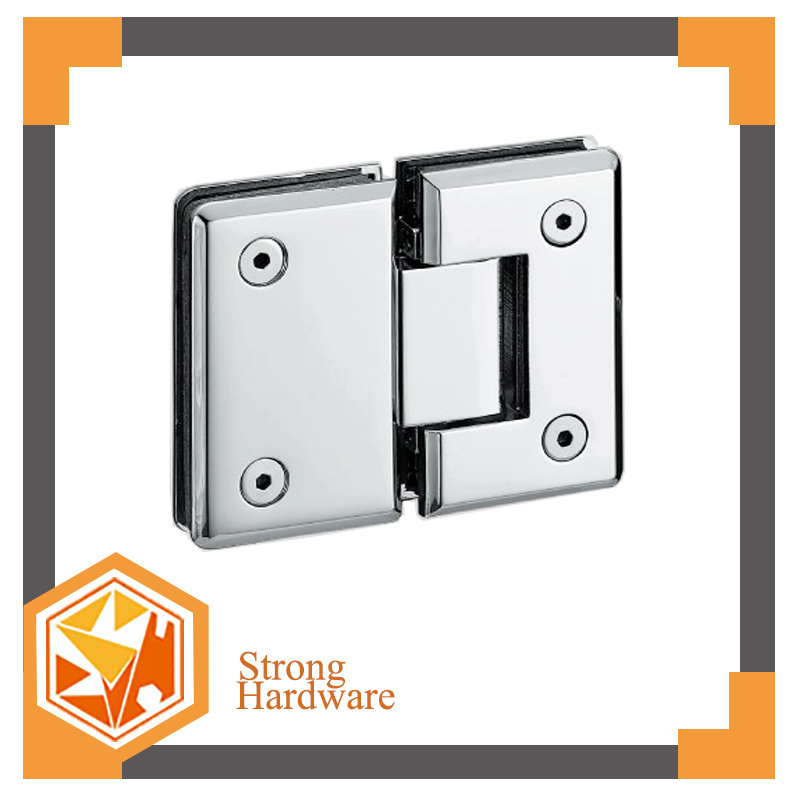 Bevel Circinal Angel 180 Degree Stainless Steel Shower Glass Door Hinge