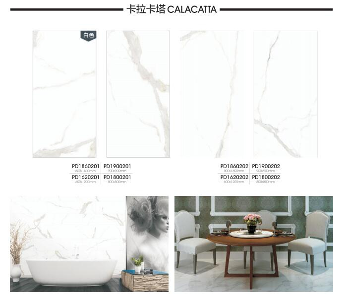 Elegant 60X120cm Full Body Glazed Tile in Foshan (PD1620202P)
