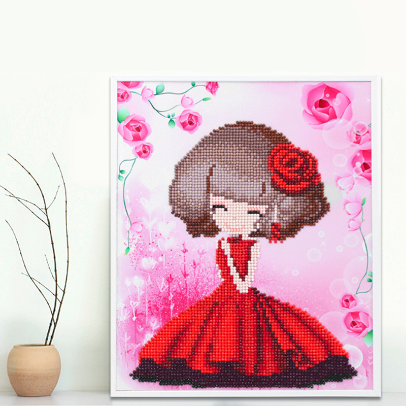 Factory Direct Wholesale Cross Stitch DIY Diamond Painting Canvas Painting K-001