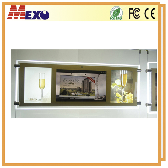 Crystal Frame LCD Advertising Player
