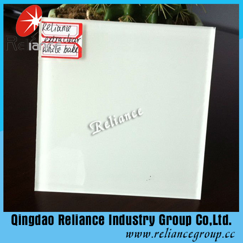 4mm/5mm/6mm Ultra Clear White Painted Glass