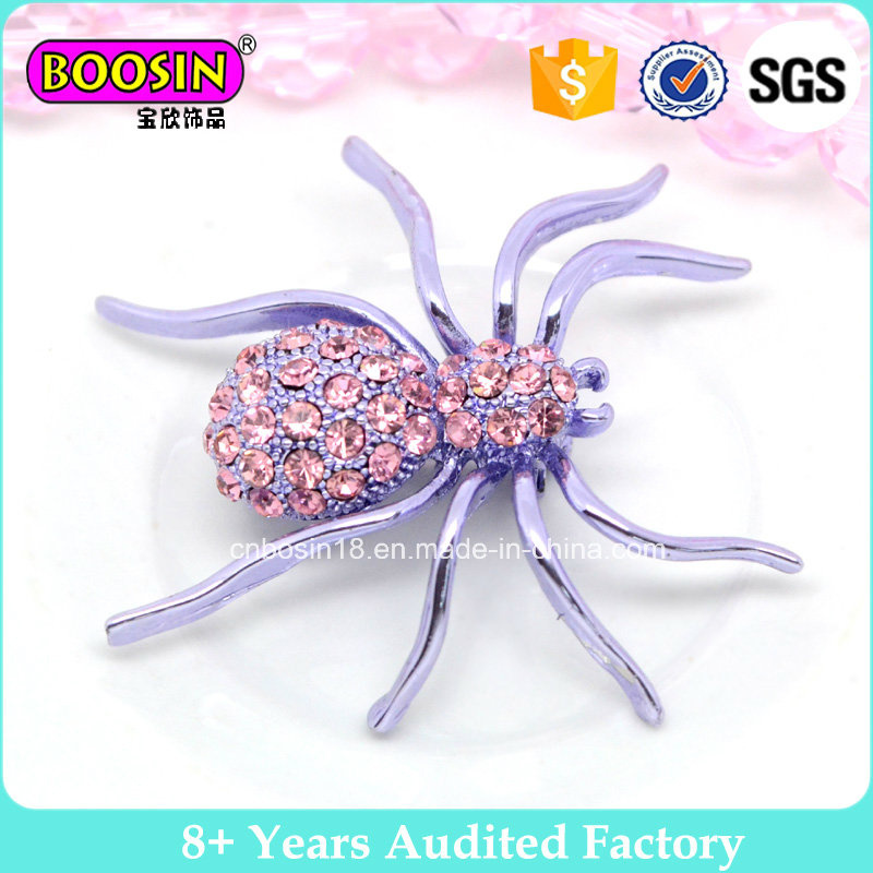Large Purple Spider Latest Brooch Design