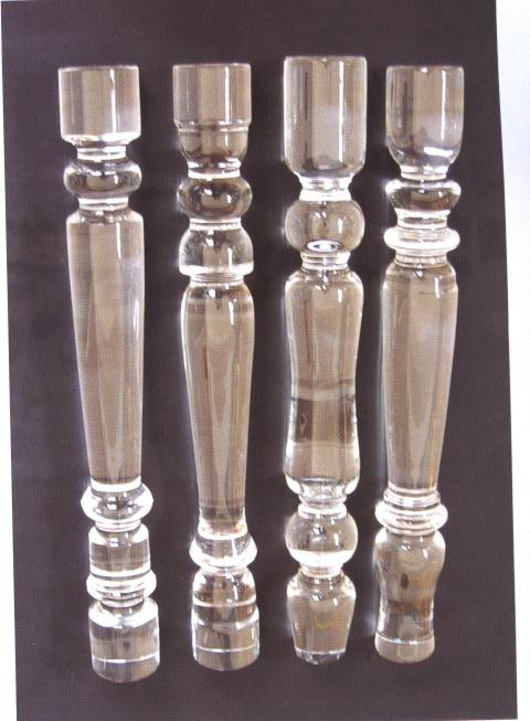 Clear Pillar for Railing Decoration