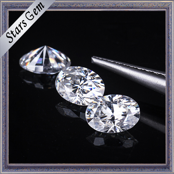Factory Price Ef Oval Brilliant Cut Loose Moissanite for Jewelry