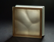 190*190*80mm Acid Brown Cloudy Glass with AS/NZS 2208