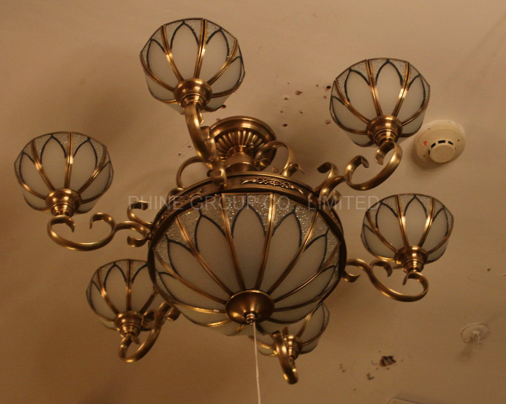 Best Selling Pendant Lamp with Copper & Glass
