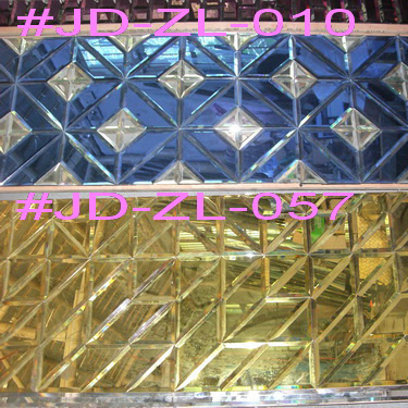 Crystal Gold Tile Splices for Wall Decoration