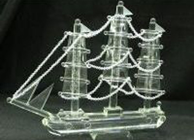 Crystal Table Decoration Dragon Boat Mould (JD-MX-013)