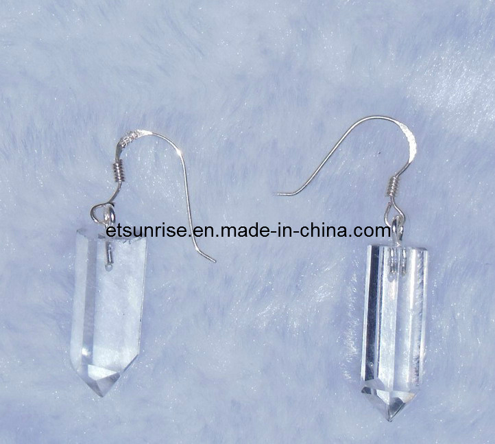 Natural Crystal Fashion Gemstone Fashion Charming Women Man Earring