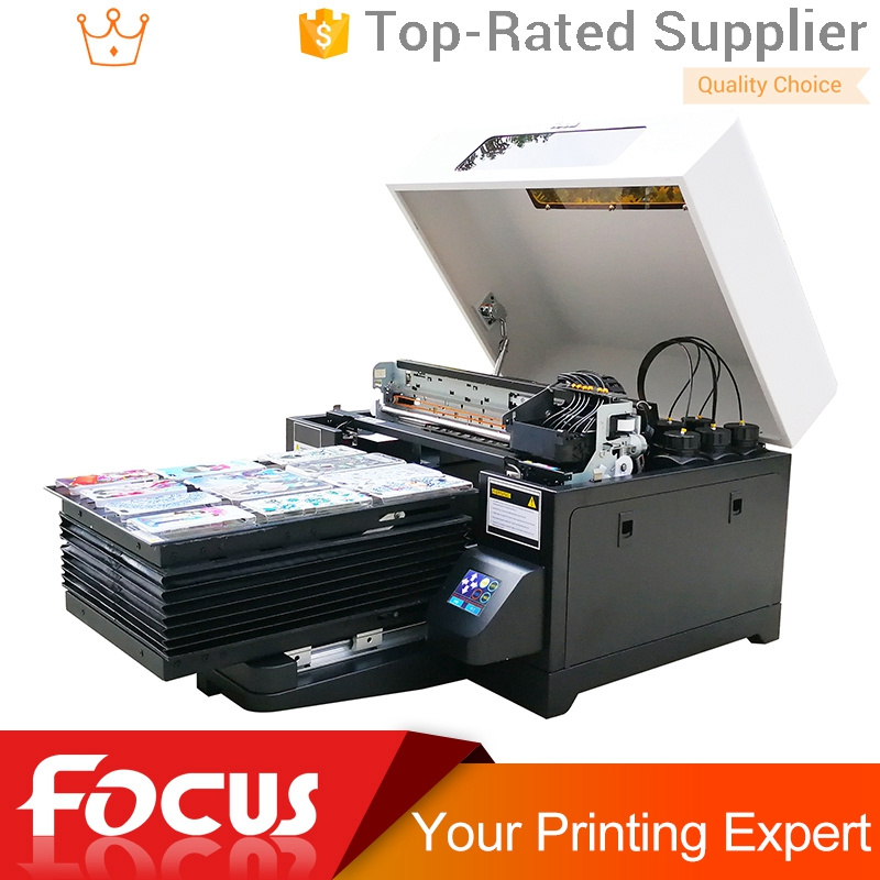 Fashionable A3 Printing Machine UV Flatbed Printer for Canvas Photos