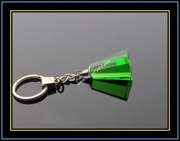 Green Crystal Key Rings (kc06)