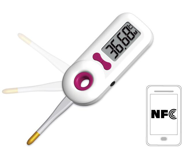 Basal Digital Thermometer Kd-2160 C/F Switchable Waterproof Memory Supply OEM/ODM