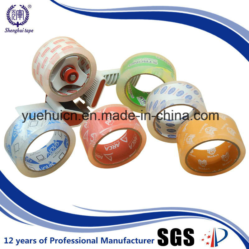 Easy to Used Cut Environment Crystal Clear Packaging Tape