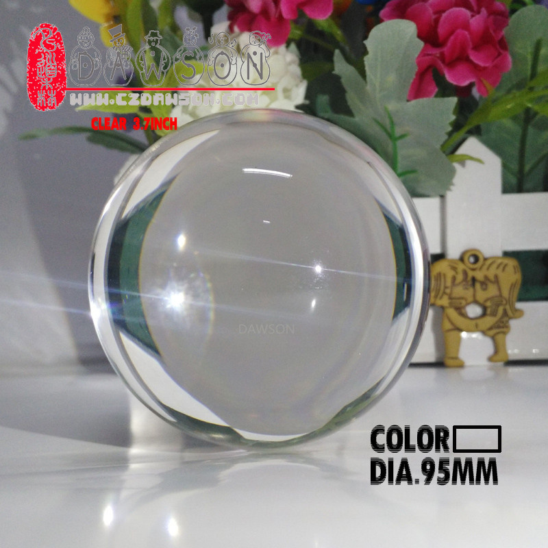 Dsjuggling 95mm Clear Acrylic Contact Juggling Ball Magic Ball