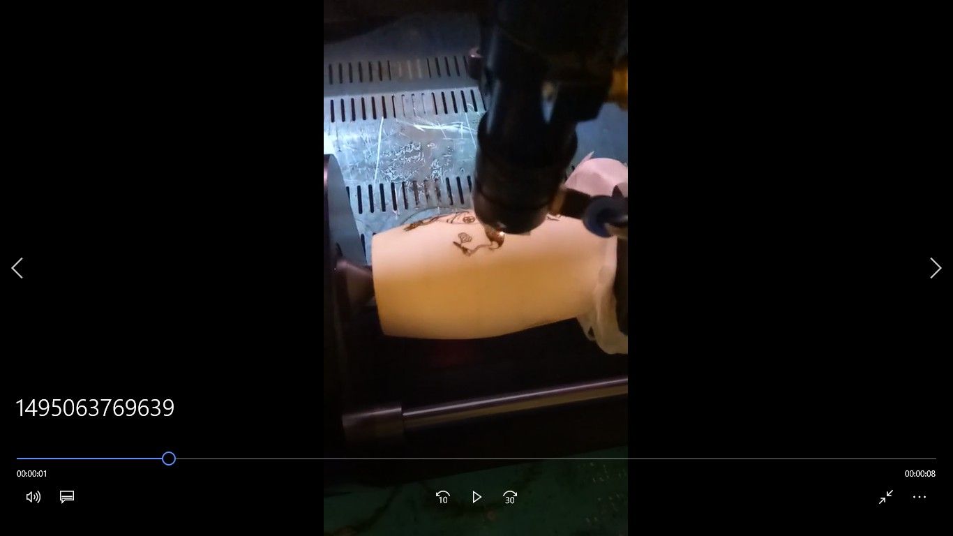 Gourd Laser Engraving Machine