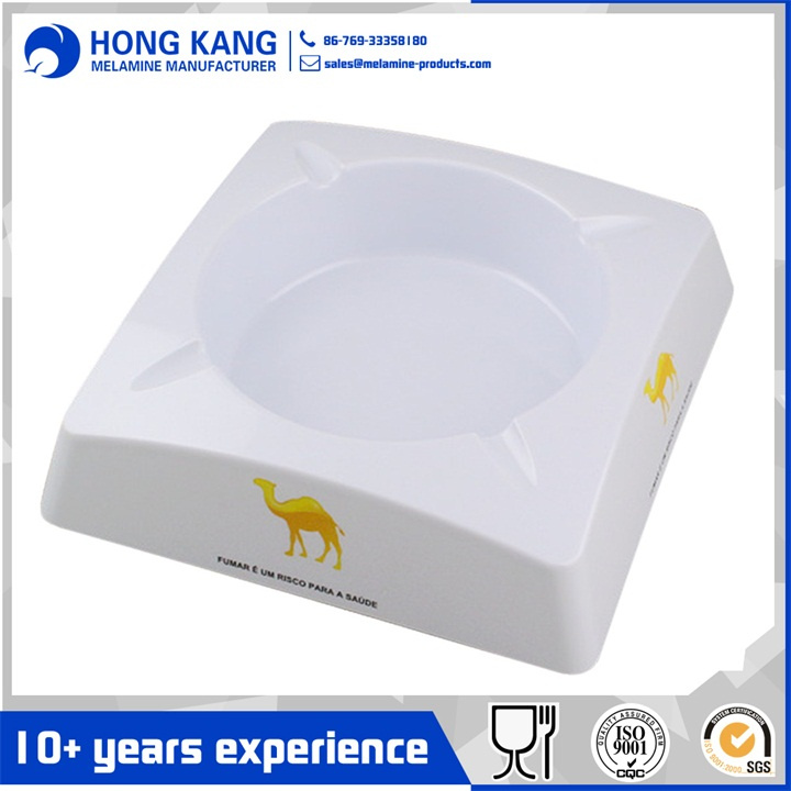 Smokeless Windproof Portable Melamine Ashtray