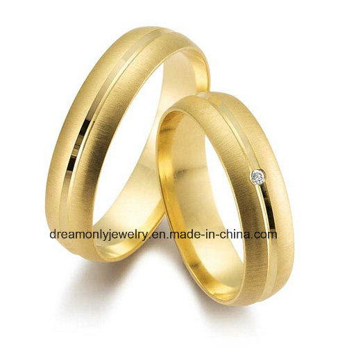 Diamond Cut Gold Wedding Ring Unisex Jewelry