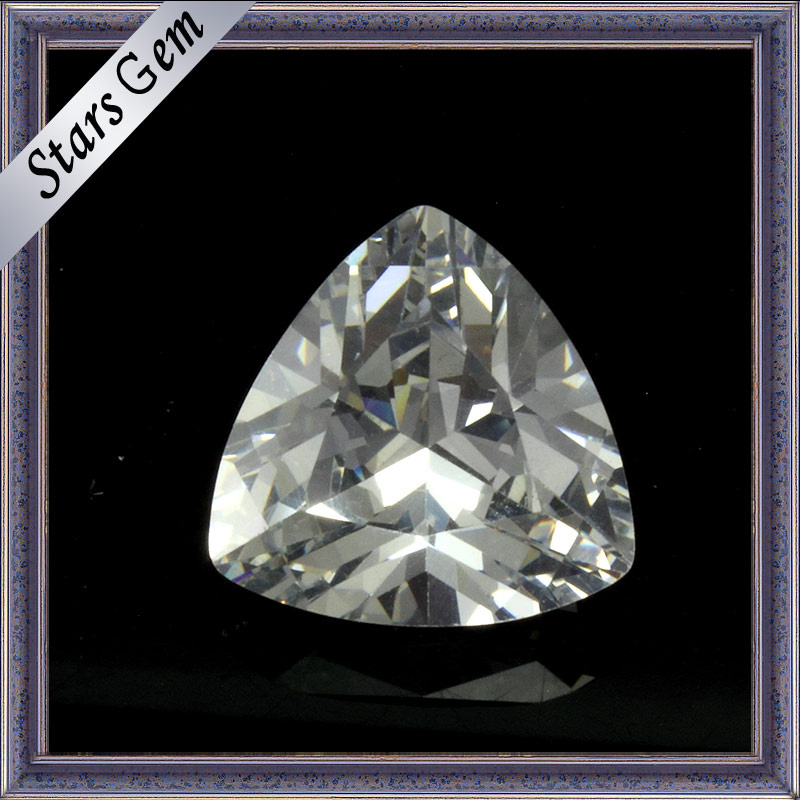 Various Color Trillion Cut Zircon Gemstone for Jewelry