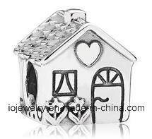 Lovely Family Home Charm Bead