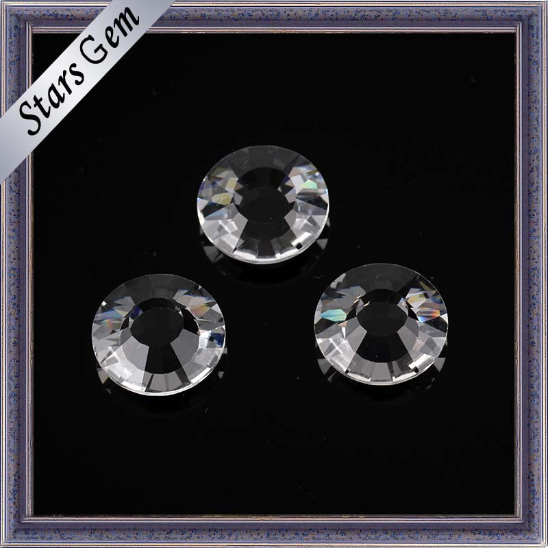 10mm Big Size Factory Whole Sale Round White Crystal Glass