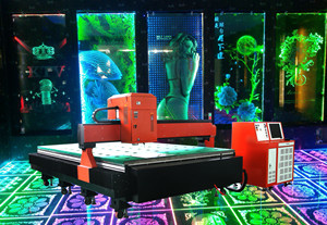 Easy Operate 3D Large Size Glass Laser Engraving Machine