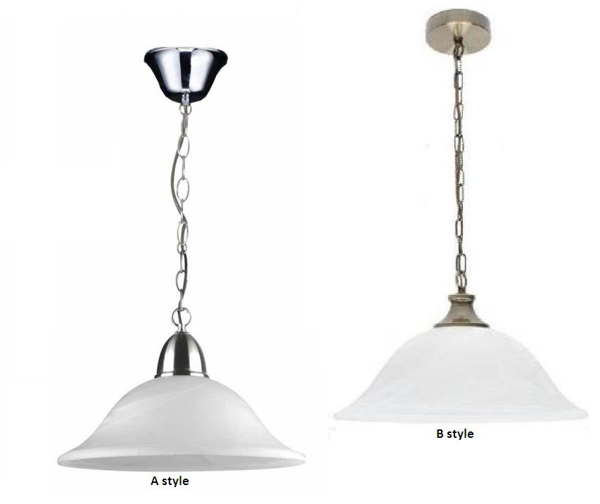 Classic Glass Pendant Lamp (WHP-5024)