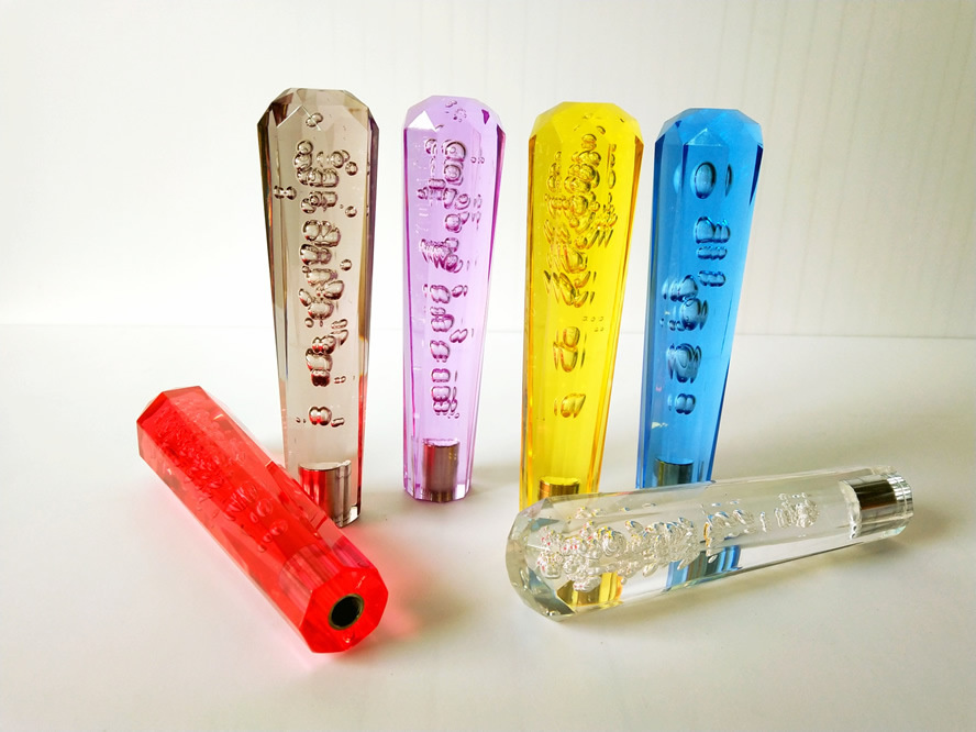 Universal Luxury Acrylic Crystal Shift Knob, 100mm, 150mm, 200mm, 250mm, 300mm Length