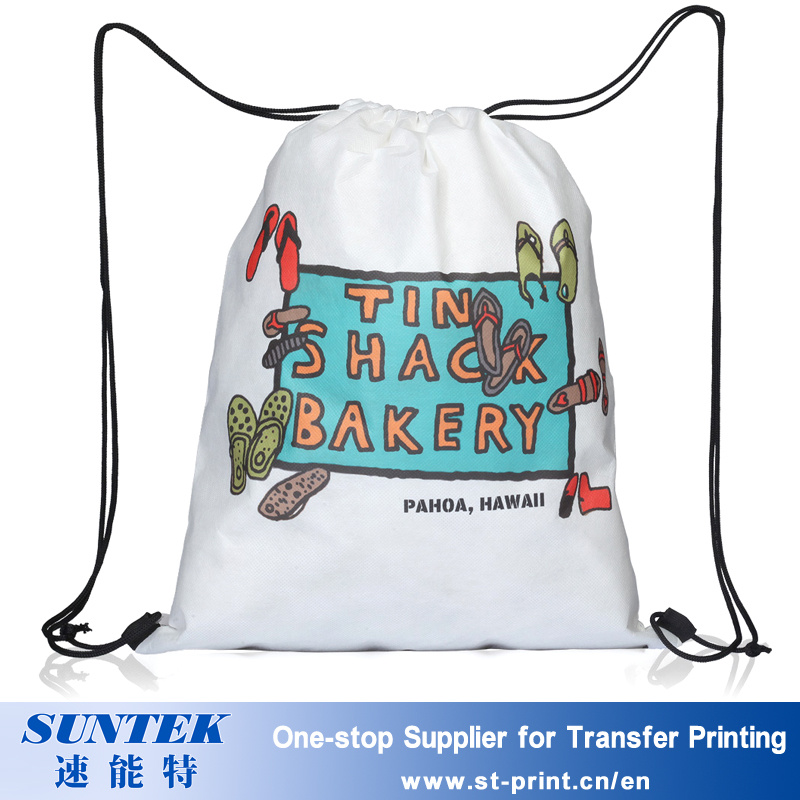 Sublimation Blank Polyester Drawstring Bag