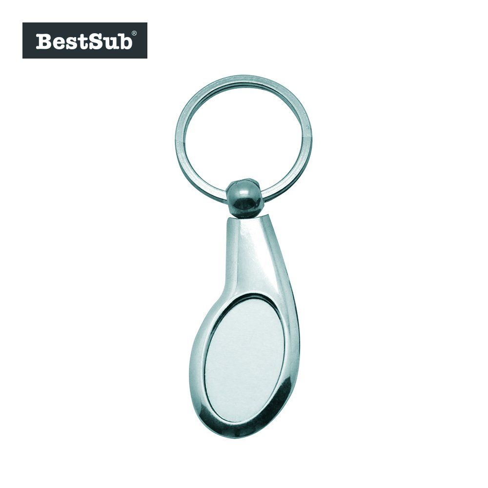 Bestsub Zinc Alloy Key Chain Sublimation Keyring (YA04)