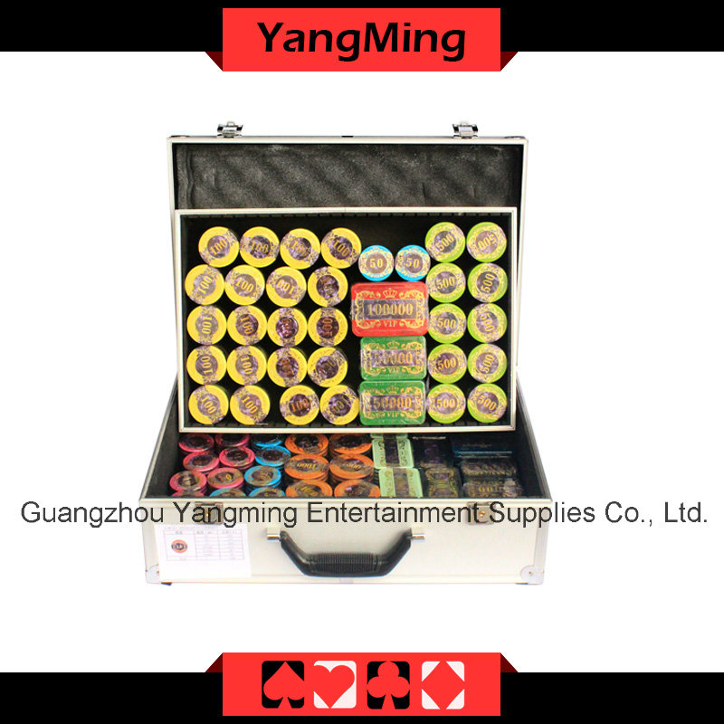 High-Grade France Casino Poker Chip Set 760PCS (YM-TZCP020)