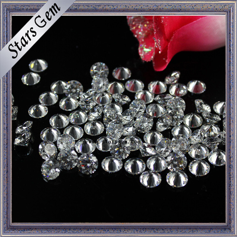 Small Size Round Shape 8hearts and 8arrows Synthetic Diamond