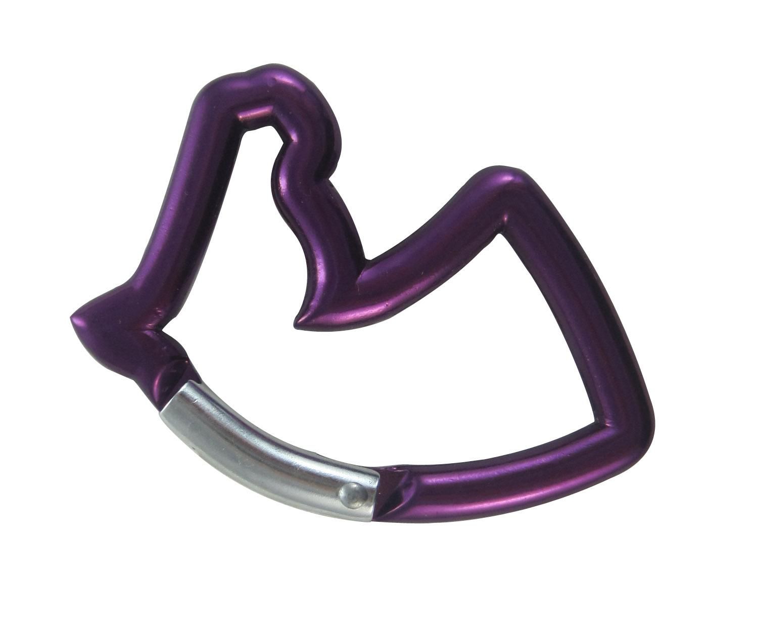 Aluminum Irregular Colorful Carabiners